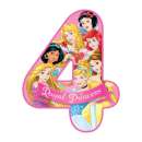 Disney Princess Number 4 Edible Icing Image